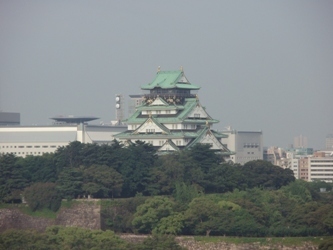 大阪城ホテルから.JPG
